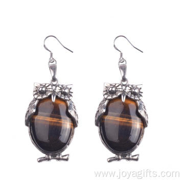 Latest Silver Owl Drop Dangle Earring Designs Charming Jewelry